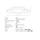 Plafoniere - Plafoniera LED design modern Celil negru, cupru 50cm