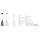 Pendule, Lustre suspendate - Pendul LED design modern Light negru nisipos