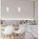 Pendule, Lustre suspendate - Pendul LED design modern Light auriu mat