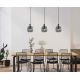 Pendule, Lustre suspendate - Pendul LED design modern Panil auriu