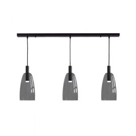 Pendule, Lustre suspendate - Lustra LED cu 3 pendule design modern Vicun negru
