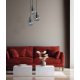 Pendule, Lustre suspendate - Lustra LED cu 3 pendule design modern Vicun negru 38cm