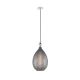 Pendule, Lustre suspendate - Pendul design modern Hemil fumuriu, crom 23cm