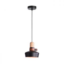 Pendule, Lustre suspendate - Pendul design modern Merden negru mat 20cm