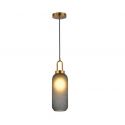Pendul design modern Inor gri, alama 13cm