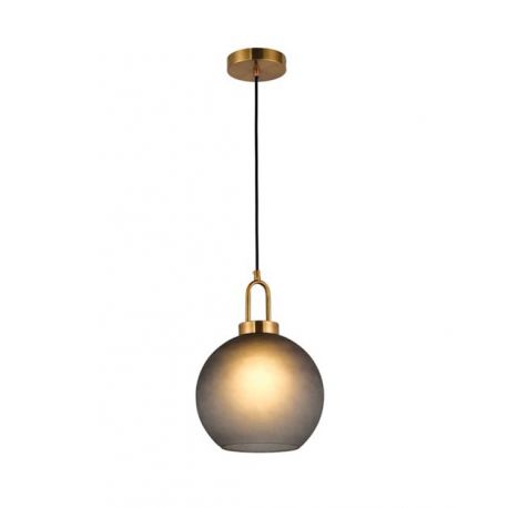 Pendule, Lustre suspendate - Pendul design modern Inor gri, alama antic 25cm