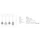 Pendule, Lustre suspendate - Lustra suspendata design modern Venur negru mat, gri