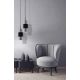 Pendule, Lustre suspendate - Pendul design modern Venero negru, crom