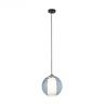 Pendul design modern Pinco negru nisipos, albastru