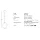 Corpuri de iluminat - Pendul design modern Maestro negru