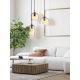Pendule, Lustre suspendate - Pendul design modern Brin champagne 11cm
