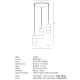 Pendule, Lustre suspendate - Lustra cu 3 pendule design modern Vaia crom, negru