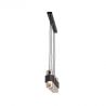 Lustra suspendata cu 4 pendule design modern Vaia crom, negru
