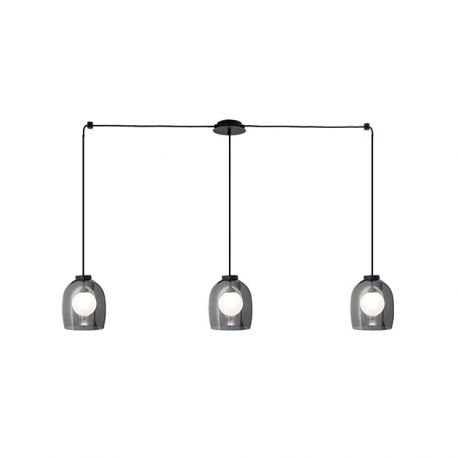 Pendule, Lustre suspendate - Lustra suspendata design modern Cindra fumuriu