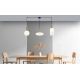 Pendule, Lustre suspendate - Lustra suspendata design modern Barab auriu, alb opal