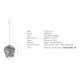 Pendule, Lustre suspendate - Lustra design natural din ratan Vendo natur 25cm