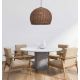 Pendule, Lustre suspendate - Lustra design natural din ratan Parni natur 65cm