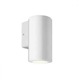 Aplice - Aplica de perete pentru iluminat exterior IP54 Haland alb