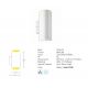 Aplice - Aplica de perete pentru iluminat exterior, up&down, IP54 Haland alb