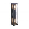Aplica de perete pentru iluminat exterior, IP54 Furia grafit
