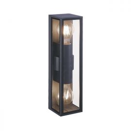 Aplice - Aplica de perete pentru iluminat exterior, IP54 Furia grafit