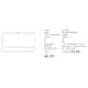 Aplice - Aplica LED de perete pentru iluminat exterior, up&down, IP65 Cini grafit 30cm