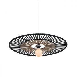 Pendule, Lustre suspendate - Pendul, lustra design modern Lian negru 60cm