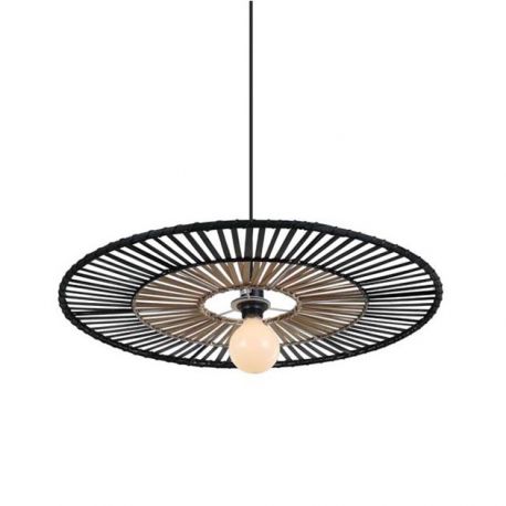 Pendule, Lustre suspendate - Pendul, lustra design modern Lian negru 60cm