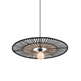 Pendule, Lustre suspendate - Pendul, lustra design modern Lian negru 40cm