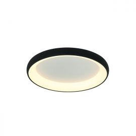Plafoniere - Plafoniera LED dimabil design modern Virun negru