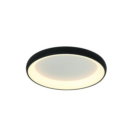 Plafoniere - Plafoniera LED dimabil design modern Virun negru