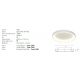 Plafoniere - Plafoniera LED dimabil design modern Virun negru
