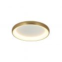 Plafoniera LED dimabil design modern Virun auriu periat