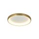 Plafoniera LED dimabil design modern Virun auriu periat