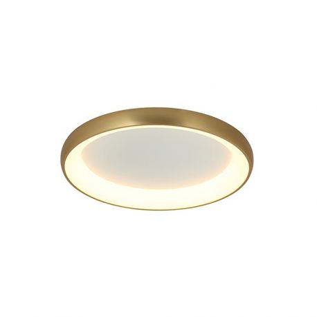 Plafoniere - Plafoniera LED dimabil design modern Virun auriu periat
