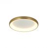 Plafoniera LED dimabil design modern Virun auriu periat