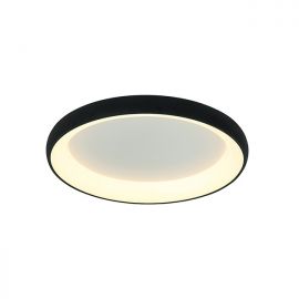 Plafoniere - Plafoniera LED dimabil design modern Denur negru