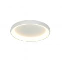 Plafoniera LED dimabil design modern Denur alb