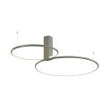 Plafoniera LED design modern Seraphin gri