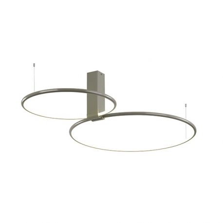Plafoniere - Plafoniera LED design modern Seraphin gri