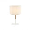 Veioza, lampa de masa design modern Hilery alb