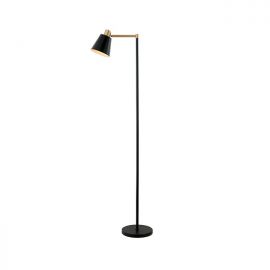 Lampadar, lampa de podea design modern Ging negru, auriu