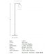 Lampadare - Lampadar, lampa de podea design modern Ging negru, auriu
