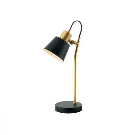Veioze - Veioza, lampa de masa design modern Ging negru, auriu