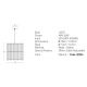 Pendule, Lustre suspendate - Pendul design modern Fren natur, negru 30cm