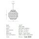 Pendule, Lustre suspendate - Pendul design modern Vinil maro