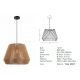Pendule, Lustre suspendate - Pendul design modern Vinil maro 48cm