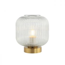 Veioze - Veioza, lampa de masa design modern Burg transparent, alama