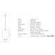 Pendule, Lustre suspendate - Pendul design modern Finc negru, fumuriu
