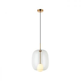 Pendule, Lustre suspendate - Pendul design modern Finc auriu, transparent